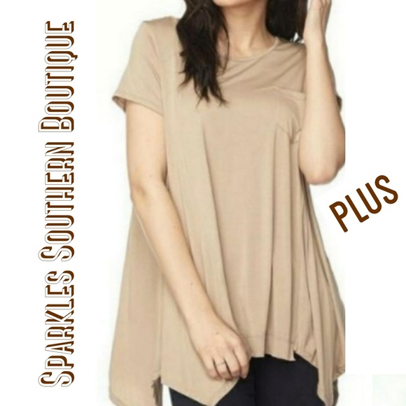 ✳ PLUS ASYMMETRICAL TUNIC - Picture 4 of 5